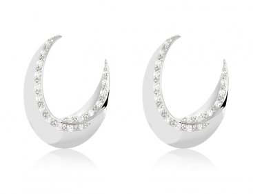 boucles d oreilles histoire d or argent style créole avec zirconia ... boucles d oreilles histoire d or argent style créole avec zirconia ...