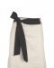 Jupe blanche avec ceinture noire amovible collection Sinequanone printemps-été 2011 