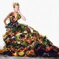 La robe fruitée de la ligne « Salad Times »
