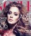 Adèle en couverture de Vogue UK
