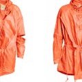 Parka orange personnalisable collection printemps-été femme homme H&M Fashion against AIDS 2011