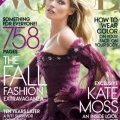 Kate Moss en couverture de Vogue US Septembre 2011