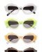 4 lunettes solaires signées Marni couleur pastel