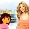 Shakira aux côtés de Dora l'exploratrice le temps d'une chanson