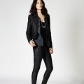 Jeans en cuir et veste en jeansIKKS collection femme automne-hiver 2010-2011