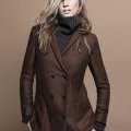 Manteau laine marron tailleur collection mode femme Zara automne hiver 2010 2011