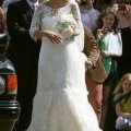 Lily Allen le jour de son mariage