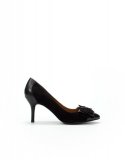 Escarpins noirs Zara avec noeud hiver 2011 chaussures femme
