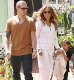 Jennifer Lopez de sortie en famille