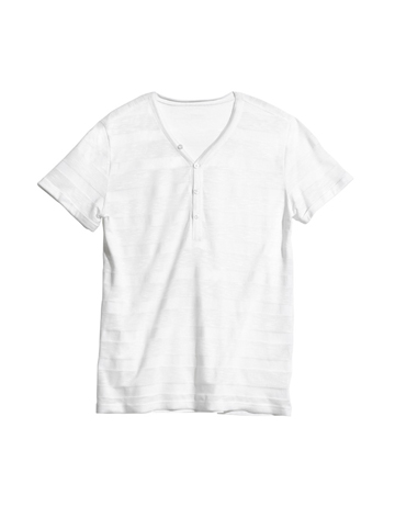 T-shirt manches courtes en coton biologique mélangé Homme H&M Printemps-Eté Conscious-Collection 2011