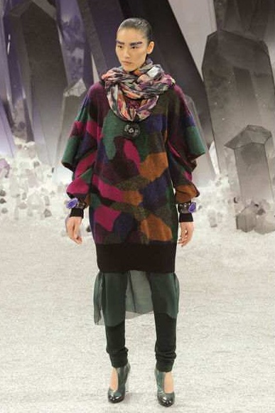 Chanel adopte la laine pour l'hiver 2013