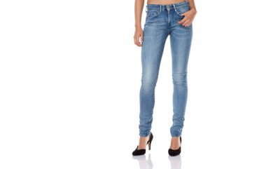Jeans super skinny taille haute Levi's collection femme printemps-été 2011