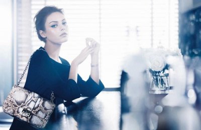 L'actrice Mila Kunis pour Dior