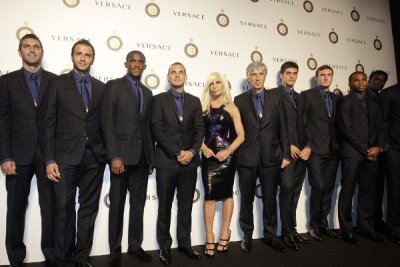 Les joueurs de l’Inter Milan habillés par Versace