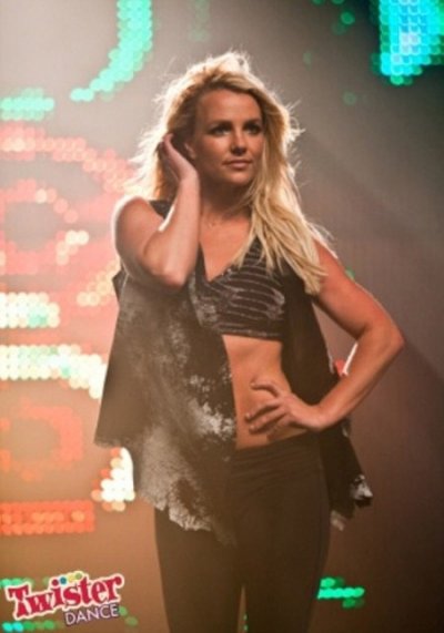 Britney Spears pour un pas de dance
