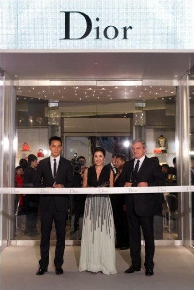 L'inauguration de la boutique Dior à Taipei