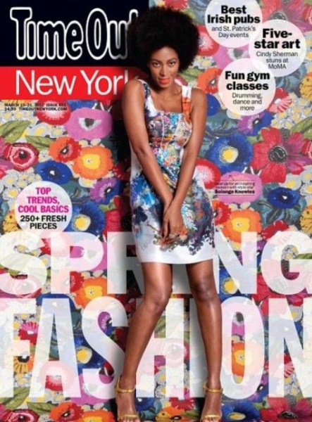 Solange Knowles pour Time Out New York