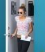 Miley Cyrus sortant d'un séance de pilates