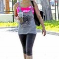 Mila Kunis, canon en tenue de sport