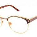 Lunettes clubmaster titane plaque or Leisure Society Collection 2011