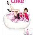 Affiche publicitaire Coca-Cola light 2011 par Karl Lagerfeld