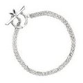 Bracelet argent fermoir fantaisie Maty collection 2011