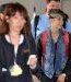 Justin Bieber et Selena Gomez, à l'aéroport de Narita (Tokyo)