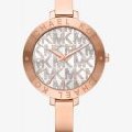 Montre Michael Kors pour femme à lunette logotée