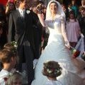 Mariage du 5 septembre 2009 : Isabella Orsini et le prince Edouard de Ligne de la Tremoille