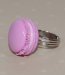 Une bague Macaron Rose