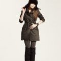 Bottes longues et trench ICODE collection femme automne-hiver 2010-2011