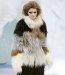 Ensemble manteau pantalon bottes fantaisie en fourrure Chanel femme collection automne hiver 2010 2011