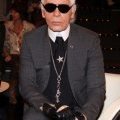 Karl Lagerfeld en tournage pour la présentation de la collection croisière Chanel 2011 