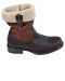 Bottes en peau retournée et shearling collection automne hiver 2010 2011 Serge Blanco homme