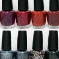 Les 12 vernis de la collection James Bond signée OPI