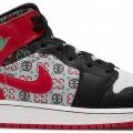 Sneakers Air Jordan 1 Mid « Ugly Christmas Sweater »