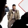 Séance de shooting chez HE by Mango avec Gerard Piqué