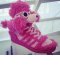 Baskets Pink Poodle Jeremy Scott pour Adidas Originals