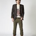 Tee shirt, veste et pantalon vert IKKS collection automne hiver 2010-2011