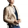 Veste à franges beige H&M homme été 2010