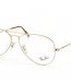 Lunettes Aviator dorées or Ray Ban Tendance 2011