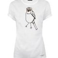 T-shirt Burberry imprimé moineau 100% coton