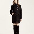 Bottes longues et manteau noir ICODE collection femme automne-hiver 2010-2011