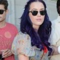 Katy Perry en mode violet