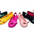 Ballerines en plastiques Moschino-Kartell été 2010