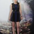 Kristen Stewart en robe courte à Madrid