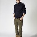 Pantalon vert et pull noir IKKS collection automne hiver 2010-2011