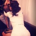 Rihanna : un petit calin pour son homme !