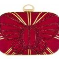 Minaudière rouge a strass Sergio Rossi pour Cannes 2011