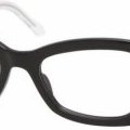 Lunettes Prada PR23MV noires à tiges grises 